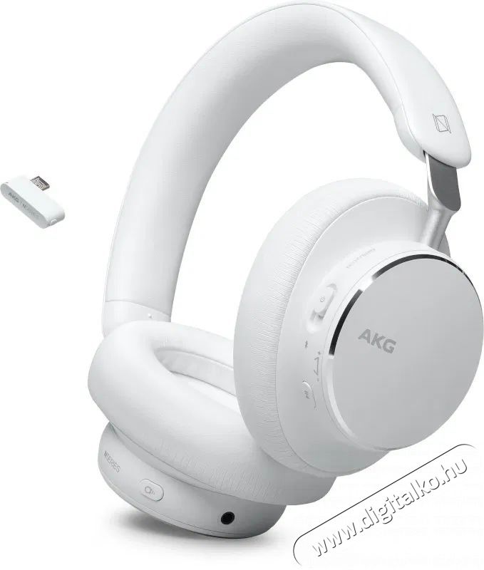 AKG N9 Hybrid ANC White Audio-Video / Hifi / Multim&eacute;dia - F&uuml;l &eacute;s Fejhallgat&oacute;k - Fejhallgat&oacute; mikrofonnal / headset - 524081