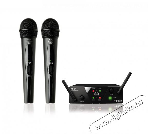 AKG WMS40 MINI2 VOCAL SET DUAL ISM2/3 Fotó-Videó kiegészítők - Mikrofon - Ének és hangszer mikrofon - 524077