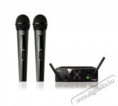 AKG WMS40 MINI2 VOCAL SET DUAL US25AC Fotó-Videó kiegészítők - Mikrofon - Ének és hangszer mikrofon - 524086