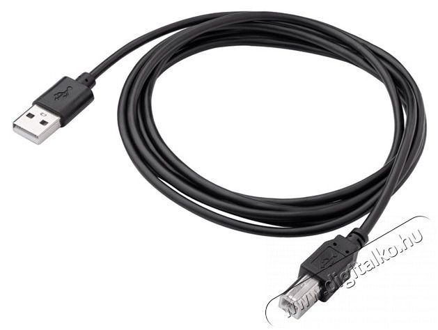 Akyga AK-USB-04 1,8m USB-A - USB-B kábel Tv kiegészítők - Kábel / csatlakozó - Csatlakozó / elosztó / átalakító - 387331