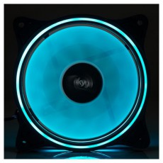 Akyga AW-12D-RGB 120mm RGB LED ház hűtőventilátor Iroda és számítástechnika - Notebook kiegészítő - USB ventilátor - 387429