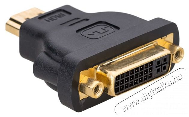 Akyga AK-AD-02 DVI anya - HDMI apa Adapter Tv kiegészítők - Kábel / csatlakozó - DVI-Hdmi kábel - 394871