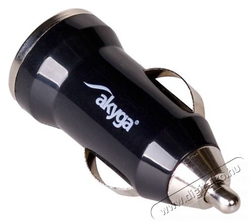 Akyga AK-CH-01 5V/1A/5W Autós töltő Autóhifi / Autó felszerelés - Autós töltő / szivargyújtó adapter - 394107