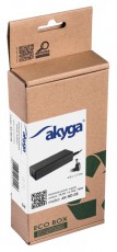 Akyga AK-ND-08 19V/4,74A/90W 4,8x1,7mm Notebook hálózati töltő Iroda és számítástechnika - Notebook kiegészítő - Notebook töltő / hálózati adapter - 394946