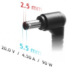 Akyga AK-ND-71 20V/4,5A/90W 5,5x2,5mm Notebook hálózati töltő Egyéb - Nem forgalmazzuk ! - 395069