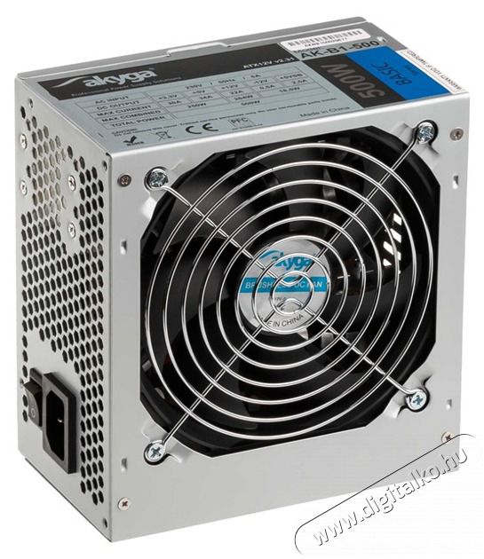 Akyga AK-B1-500 500W ATX t&aacute;pegys&eacute;g Iroda &eacute;s sz&aacute;m&iacute;t&aacute;stechnika - Egy&eacute;b sz&aacute;m&iacute;t&aacute;stechnikai term&eacute;k - 398583