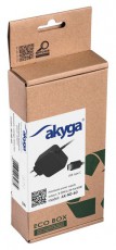 Akyga AK-ND-60 5-20V/2,25-3A/45W USB type C Power Delivery notebook hálózati töltő Iroda és számítástechnika - Notebook kiegészítő - Notebook töltő / hálózati adapter - 398516