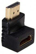Akyga AK-AD-01 HDMI apa - anya 90fokos adapter Tv kiegészítők - Kábel / csatlakozó - Csatlakozó / elosztó / átalakító - 398632