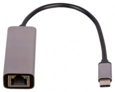 Akyga AK-AD-65 15cm USB-C - 1000 Mbps Ethernet adapter Iroda és számítástechnika - Hálózat - Hálózati kiegészítő - 398640
