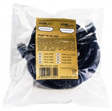 Akyga AK-HD-100P PRO 10m HDMI 2.0 kábel Tv kiegészítők - Kábel / csatlakozó - Hdmi kábel - 398630