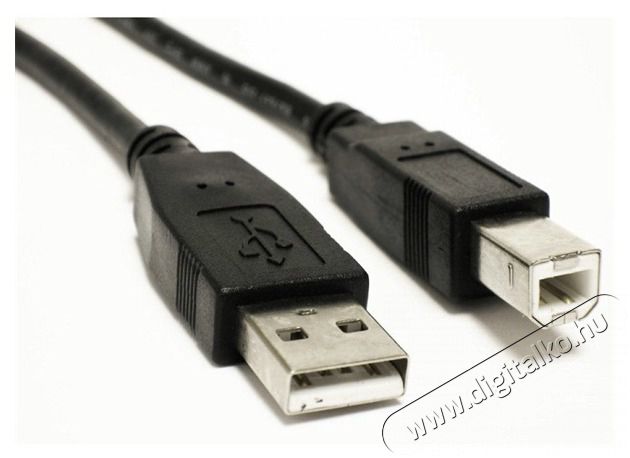 Akyga AK-USB-12 3m USB-A - USB-B 2.0 kábel Iroda és számítástechnika - Számítógép tartozék - USB kábel - 398592