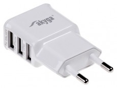 Akyga AK-CH-05 5V/3,1A/15W hálózati USB töltő Mobil / Kommunikáció / Smart - Mobiltelefon kiegészítő / tok - Hálózati-, autós töltő - 398787