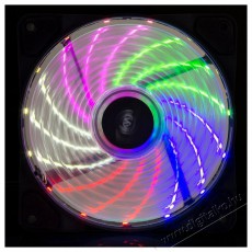 Akyga AW-12D-LED Rainbow LED 120mm ház hűtőventilátor Iroda és számítástechnika - Egyéb számítástechnikai termék - 387921