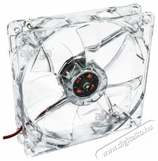 Akyga AW-12A-BL 120mm Molex 4 LED kék ház hűtőventilátor Iroda és számítástechnika - Egyéb számítástechnikai termék - 387786