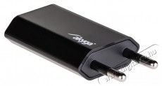 Akyga AK-CH-03BK 5V/1A/5W hálózati USB töltő Akkuk és töltők - Li-ion akkumulátor és töltő (gyári) - Töltő / hálózati adapter - 386011