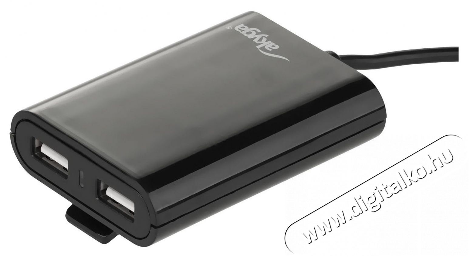 Akyga AK-CH-10 4xUSB 5V/9A/45W aut&oacute;s t&ouml;ltő Mobil / Kommunik&aacute;ci&oacute; / Smart - Mobiltelefon kieg&eacute;sz&iacute;tő / tok - H&aacute;l&oacute;zati-, aut&oacute;s t&ouml;ltő - 385415