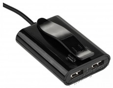 Akyga AK-CH-10 4xUSB 5V/9A/45W aut&oacute;s t&ouml;ltő Mobil / Kommunik&aacute;ci&oacute; / Smart - Mobiltelefon kieg&eacute;sz&iacute;tő / tok - H&aacute;l&oacute;zati-, aut&oacute;s t&ouml;ltő - 385415
