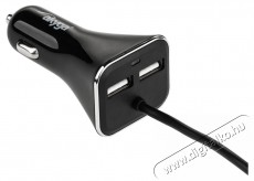 Akyga AK-CH-10 4xUSB 5V/9A/45W aut&oacute;s t&ouml;ltő Mobil / Kommunik&aacute;ci&oacute; / Smart - Mobiltelefon kieg&eacute;sz&iacute;tő / tok - H&aacute;l&oacute;zati-, aut&oacute;s t&ouml;ltő - 385415