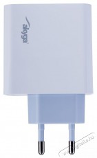Akyga AK-CH-14 QC3.0 5-20V/3A/45W USB töltő Akkuk és töltők - Li-ion akkumulátor és töltő (utángyártott) - Töltő - 385410