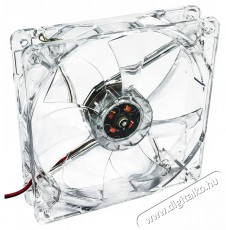 Akyga AW-12A-BR 120mm Molex 4 LED piros ház hűtőventilátor Iroda és számítástechnika - Egyéb számítástechnikai termék - 387741
