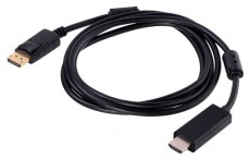 Akyga AK-AV-05 1,8m HDMI - DisplayPort kábel Tv kiegészítők - Kábel / csatlakozó - Mini DisplayPort kábel - 405677