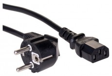 Akyga AK-PC-01C 1,5m IEC C13 - CEE 7/7 tápkábel Iroda és számítástechnika - Számítógép tartozék - Táp kábel - 404520