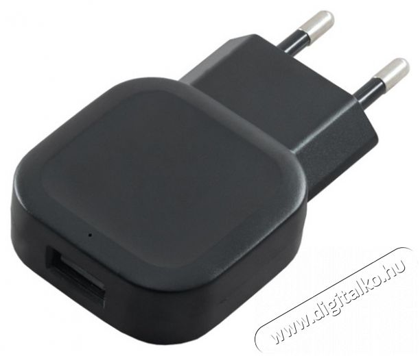 Akyga AK-CH-06 5V/2,1A/10W hálózati USB töltő Akkuk és töltők - Li-ion akkumulátor és töltő (gyári) - Töltő / hálózati adapter - 409719