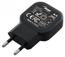 Akyga AK-CH-06 5V/2,1A/10W hálózati USB töltő Akkuk és töltők - Li-ion akkumulátor és töltő (gyári) - Töltő / hálózati adapter - 409719