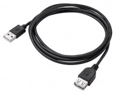 Akyga AK-USB-07 1,8m USB-A - USB-A kábel Tv kiegészítők - Kábel / csatlakozó - USB kábel - 418000