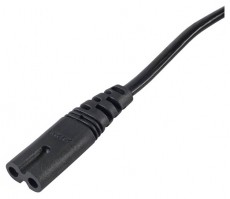 Akyga AK-RD-02A 3m Europlug CEE 7/16 - IEC C7 SN-14 piskóta tápkábel Iroda és számítástechnika - Számítógép tartozék - Táp kábel - 427513