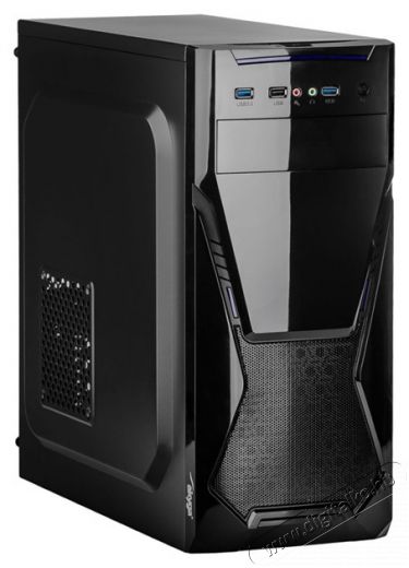 Akyga AK13BK táp nélküli ATX ház Iroda és számítástechnika - Egyéb számítástechnikai termék - 440259