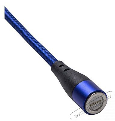 Akyga AK-USB-42 1m USB - Type C kék mágneses adat- és töltőkábel Mobil / Kommunikáció / Smart - Tablet / E-book kiegészítő, tok - Kábel - 456074
