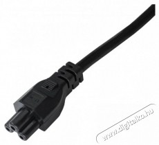 Akyga AK-NB-01A Clover Leaf 1,5m tápkábel Iroda és számítástechnika - Számítógép tartozék - Táp kábel - 387057