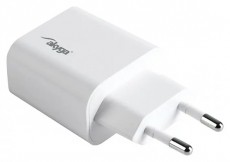 Akyga AK-CH-18 USB-C PD 5-12V / max. 3A 20W Quick Charge 3.0 gyorst&ouml;ltő Akkuk &eacute;s t&ouml;ltők - Li-ion akkumul&aacute;tor &eacute;s t&ouml;ltő (gy&aacute;ri) - T&ouml;ltő / h&aacute;l&oacute;zati adapter - 500193