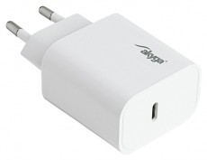 Akyga AK-CH-18 USB-C PD 5-12V / max. 3A 20W Quick Charge 3.0 gyorst&ouml;ltő Akkuk &eacute;s t&ouml;ltők - Li-ion akkumul&aacute;tor &eacute;s t&ouml;ltő (gy&aacute;ri) - T&ouml;ltő / h&aacute;l&oacute;zati adapter - 500193
