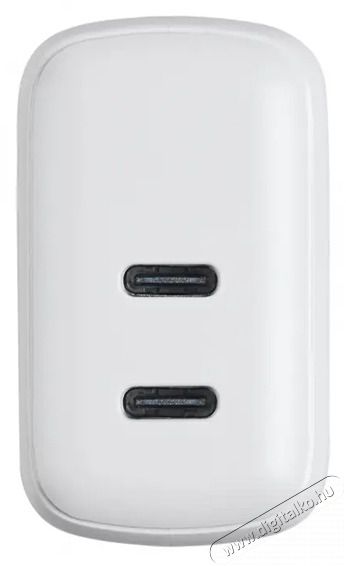 Akyga AK-CH-19 2x USB-C PD 5-12V / max. 3A 40W Quick Charge 3.0 gyorst&ouml;ltő Akkuk &eacute;s t&ouml;ltők - Li-ion akkumul&aacute;tor &eacute;s t&ouml;ltő (gy&aacute;ri) - T&ouml;ltő / h&aacute;l&oacute;zati adapter - 500194