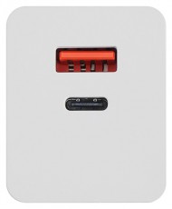 Akyga CHG AK-CH-20 USB-A + USB-C PD 5-20V / max. 5A 100W Quick Charge 3.0 GaN gyorst&ouml;ltő Akkuk &eacute;s t&ouml;ltők - Li-ion akkumul&aacute;tor &eacute;s t&ouml;ltő (gy&aacute;ri) - T&ouml;ltő / h&aacute;l&oacute;zati adapter - 500195