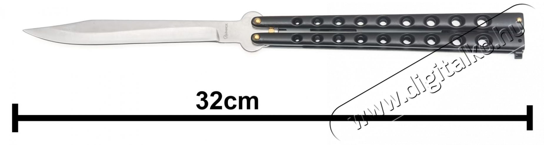 Albainox 02052-N Gigantikus pillang&oacute;k&eacute;s, rozsdamentes ac&eacute;l penge 14,5 cm, z&aacute;rhat&oacute; H&aacute;ztart&aacute;s / Otthon / K&uuml;lt&eacute;r - J&aacute;t&eacute;k / Sport - Kieg&eacute;sz&iacute;tő - 534091