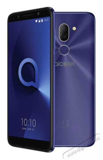 Alcatel 3 X  DS (5058) okostelefon - metál kék Újdonságok - Új termékek - 339160