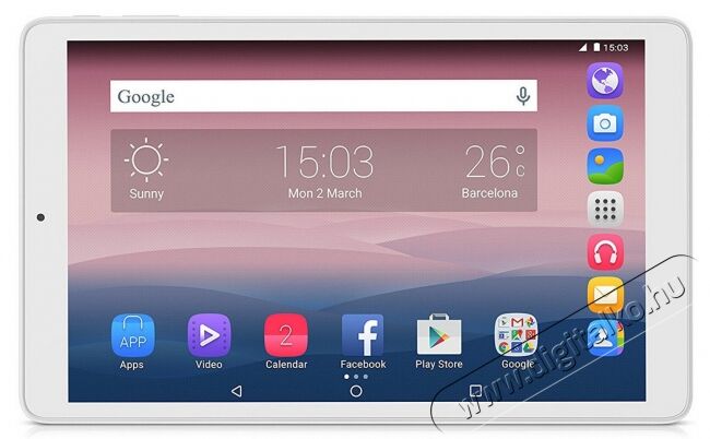 Alcatel OneTouch Pixi 3 (8079) WiFi tablet - fehér Mobil / Kommunikáció / Smart - Tablet - Android tablet - 323774