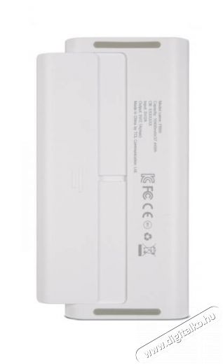 Alcatel PB80 Power Base powerbank 10400mAh - fehér Mobil / Kommunikáció / Smart - Powerbank / Külső akkumulátor és töltő - 341233