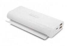 Alcatel PB80 Power Base powerbank 10400mAh - fehér Mobil / Kommunikáció / Smart - Powerbank / Külső akkumulátor és töltő - 341233