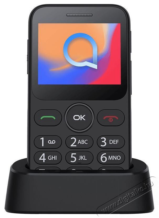 Alcatel 3085 Dual Sim kártyafüggetlen mobiltelefon - fekete Mobil / Kommunikáció / Smart - Klasszikus / Mobiltelefon időseknek - 374329