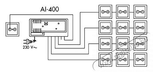 Alcad AI-400 antennaerős&iacute;tő Tv kieg&eacute;sz&iacute;tők - Antenna - Kieg&eacute;sz&iacute;tő - 531684