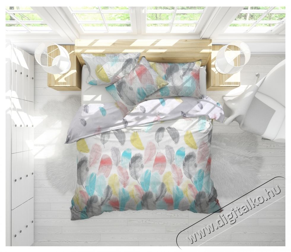 Alcam Peacock paplan, Steppelt mikrosz&aacute;las, 140x200 cm, 250 g/m2 Sz&eacute;ps&eacute;g&aacute;pol&aacute;s / Eg&eacute;szs&eacute;g - Meleg&iacute;t&eacute;s - Pl&eacute;d / takar&oacute; - 535932