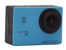 Alcor Action HD sportkamera - kék Fényképezőgép / kamera - Sport kamera - 1080p Full HD felbontású - 320480