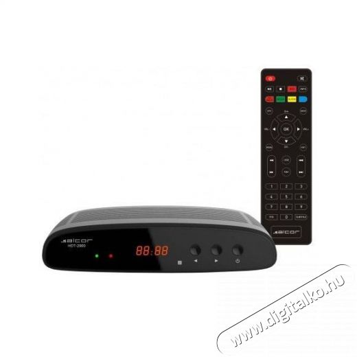 Alcor HDT-2900 DVB-T/T2 Set Top Box Tv kiegészítők - DVB-T beltéri egység - Set-Top-Box - 320489