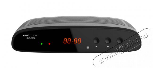Alcor HDT-2900 DVB-T/T2 Set Top Box Tv kiegészítők - DVB-T beltéri egység - Set-Top-Box - 320489