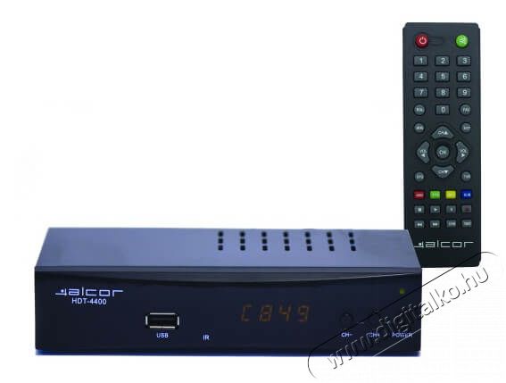 Alcor HDT-4400 DVB-T2 beltéri egység Tv kiegészítők - DVB-T beltéri egység - Set-Top-Box - 320488
