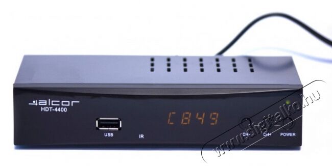 Alcor HDT-4400 DVB-T2 beltéri egység Tv kiegészítők - DVB-T beltéri egység - Set-Top-Box - 320488